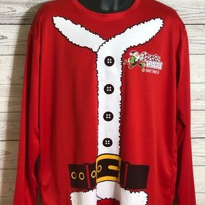 Santa Hustle Race Series Jersey Shirt Mens XL